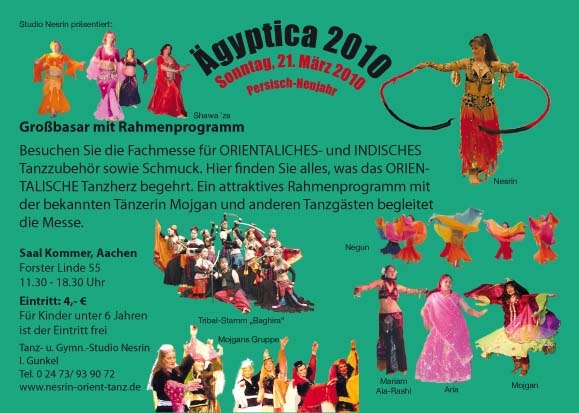 Ägyptica-Flyer 2009